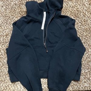True navy lululemon scuba hoodie M/L NWOT
